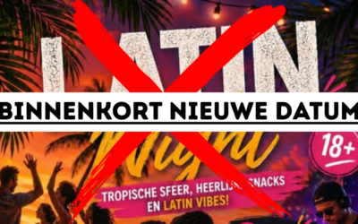 Latin Night uitgesteld