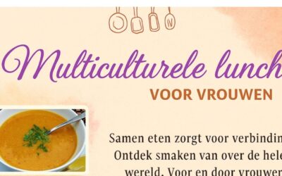 Multiculturele lunch voor vrouwen! 3 November